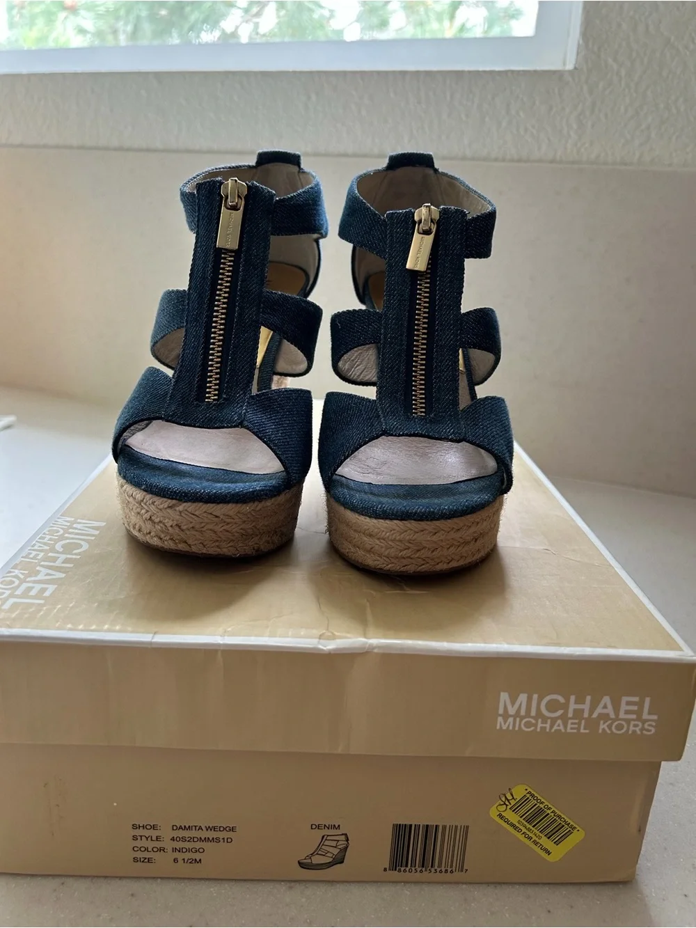 Michael Kors Damita Wedge Sandals